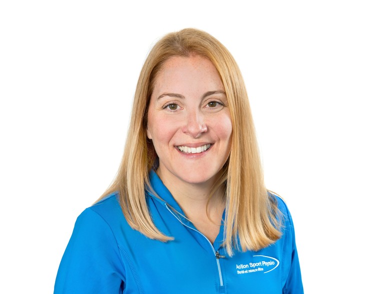 Picture of Geneviève Leduc Physiotherapy Technologist (Physical Rehabilitation Therapist) at the Action Sport Physio Valleyfield clinic