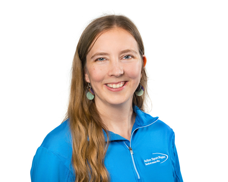 Picture of Georgine Stevenson-Aho physiotherapy technologist at the Action Sports Physio Lachine clinic
