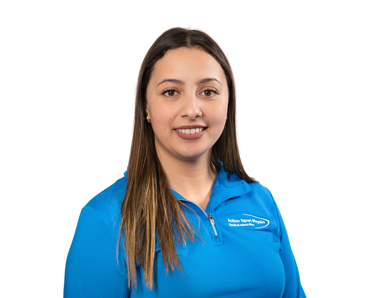Picture of Sabrine Larabi human resources technician at the Action Sport Physio Operations clinic