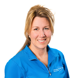 Photo de Kio-Julie Malenfant coordonnatrice marketing et événementiel à la clinique Action Sport Physio Siège Social