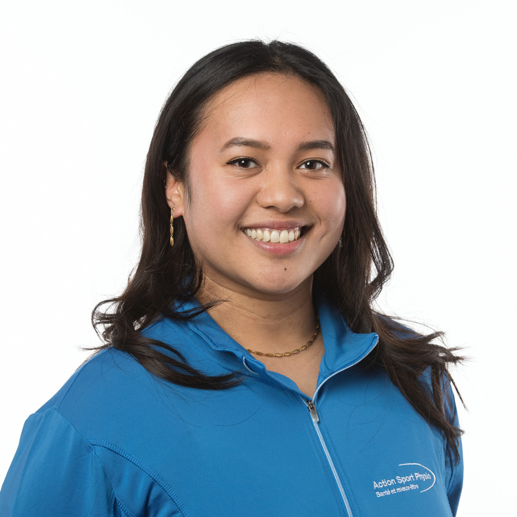 Photo de Kimberly Miranda-Quiocho massothérapeute et technologue en physiothérapie à la clinique Action Sport Physio LaSalle