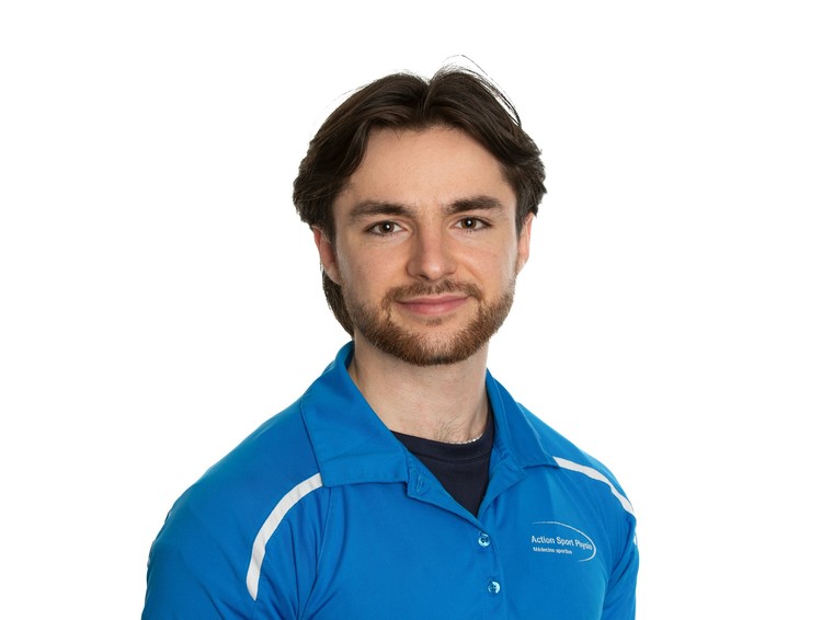 Photo de Ryan Pittman kinésiologue et technologue en physiothérapie à la clinique Action Sport Physio Montréal - Centre-Ville