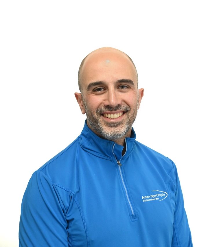 Photo de Patrick Salloum physiothérapeute et propriétaire à la clinique Action Sports Physio Villeray