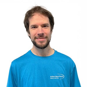 Picture of Nicholas Gromko physiotherapist at the Action Sports Physio Saint-Laurent clinic
