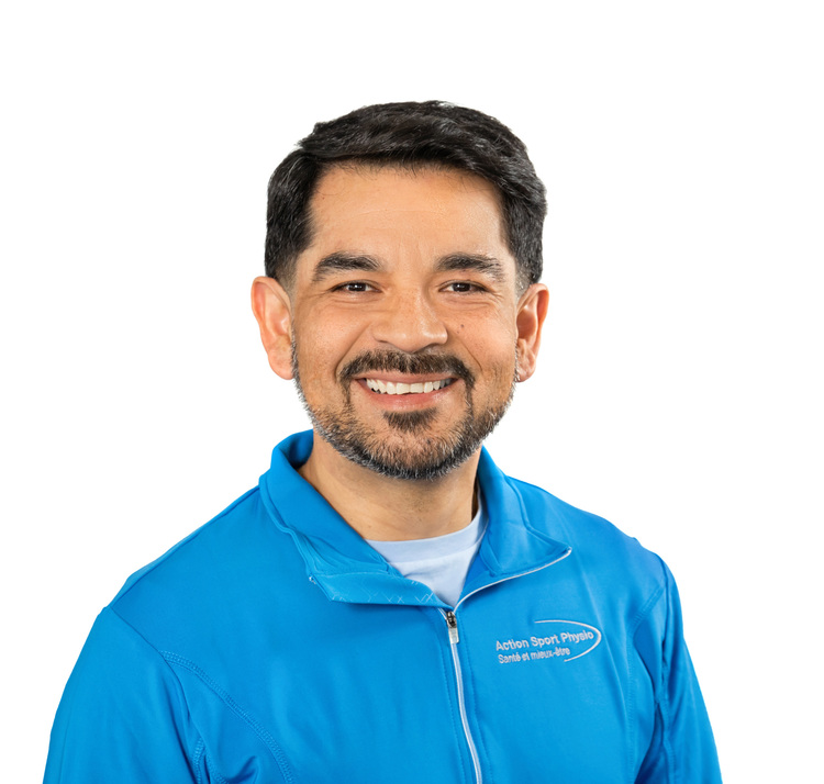 Picture of Cristian Abondano Espinosa Physiotherapist at the Action Sport Physio Île Perrot and Valleyfield