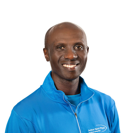 Photo de Latin Olivier Niyonsaba Physiothérapeute à la clinique Action Sports Physio Lachine