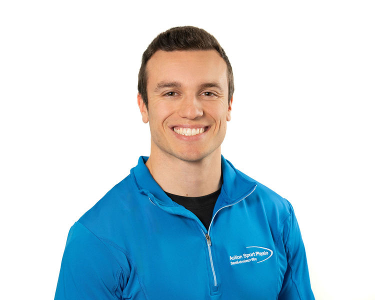 Picture of René Cournoyer Physiotherapist at the Action Sports Physio Repentigny clinic