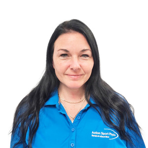 Picture of Julie Turcot receptionist at the Action Sports Physio Boisbriand clinic