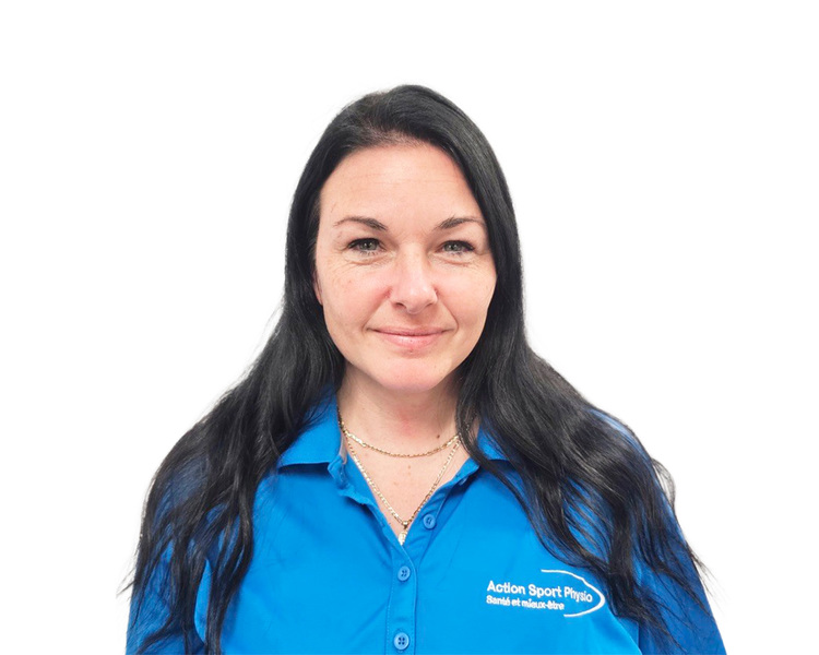 Photo de Julie Turcot réceptionniste à la clinique Action Sports Physio Boisbriand