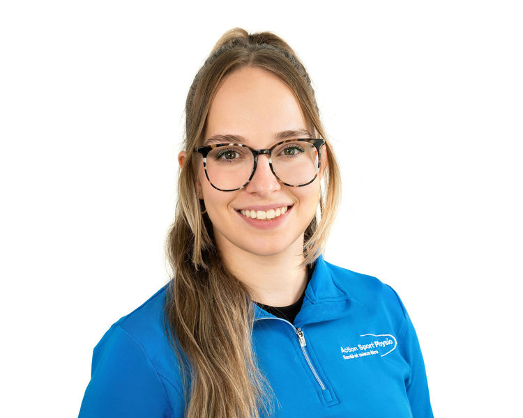 Picture of Emma Bayard physiotherapy technologist at the Action Sports Physio Mascouche clinic