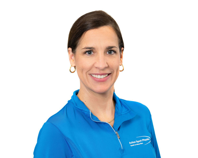 Picture of Nathalie Cyr osteopath at the Action Sport Physio Mont-Saint-Hilaire clinic