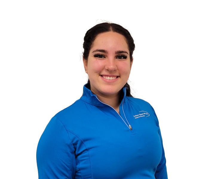 Picture of Francesca Perrotta physiotherapy technologist at the Action Sport Physio Saint-Léonard clinic