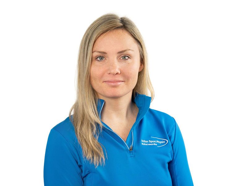 Photo de Marie Leduc massothérapeute à la clinique Action Sport Physio Maisonneuve Rosemont