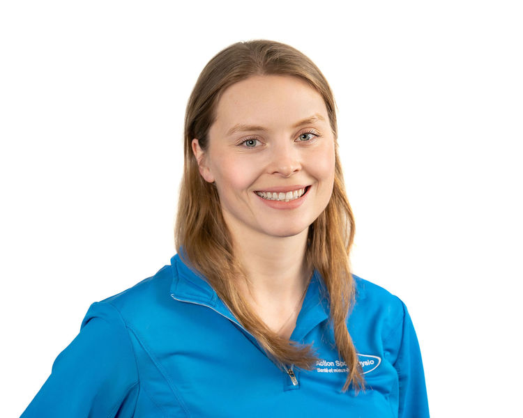 Photo de Catherine Lefrançois physiothérapeute à la clinique Action Sport Physio Maisonneuve-Rosemont