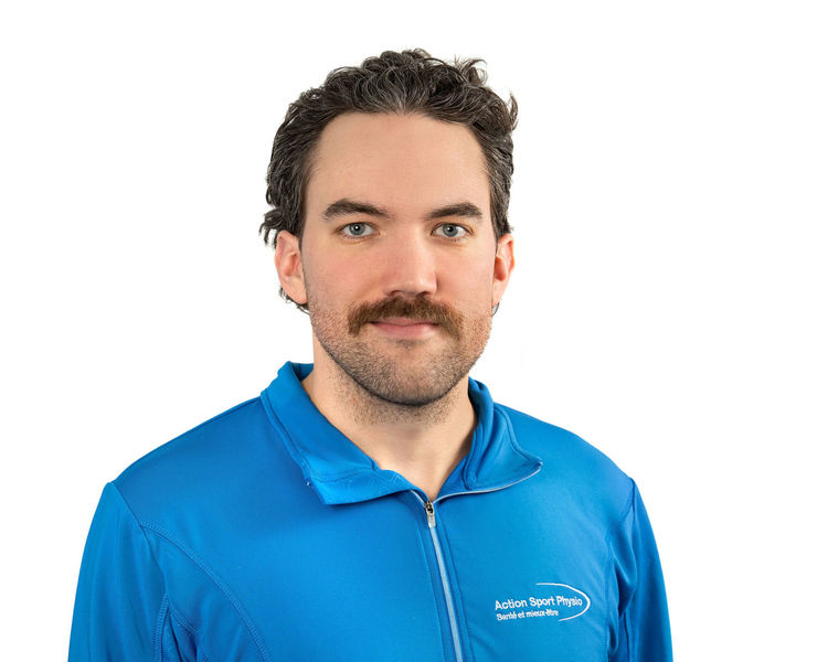 Picture of Vincent Laganière physiotherapist at the Action Sport Physio Cabrini and Maisonneuve-Rosemont clinics
