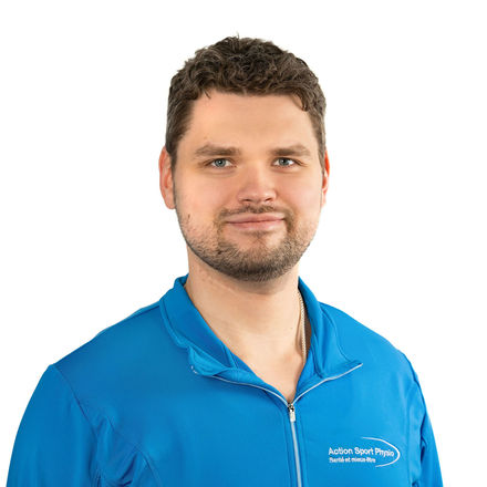 Picture of Dmitri Zelenski physiotherapist at the Action Sports Physio Maisonneuve-Rosemont and Villeray clinic