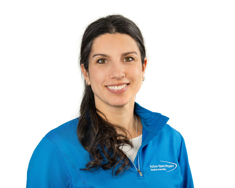 Photo de Janie Guimond ergothérapeute à la clinique Action Sport Physio Maisonneuve-Rosemont