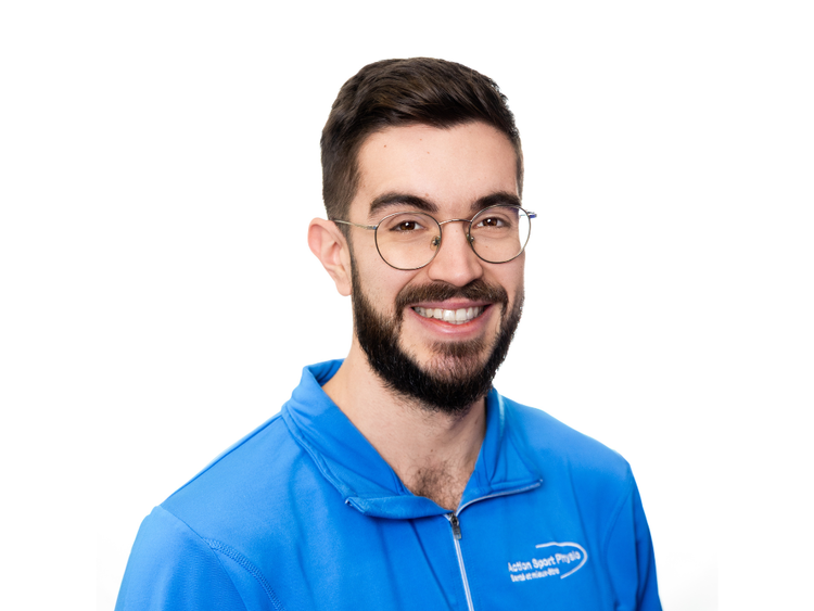 Picture of Cédric Ouellette Physiotherapist at the Action Sport Physio Sherbrooke clinic