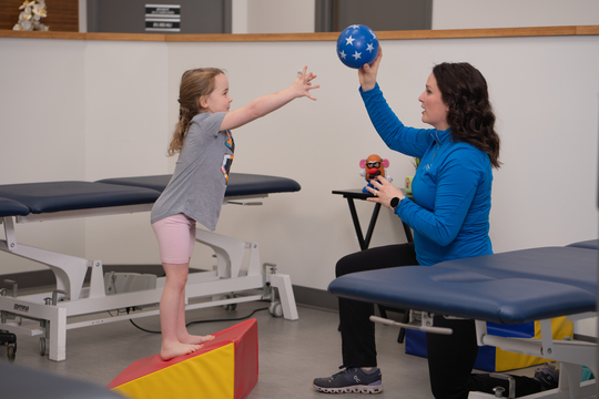 Picture of the pediatric physiotherapy service