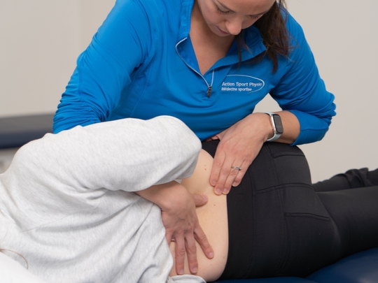 Photo du service de physiothérapie