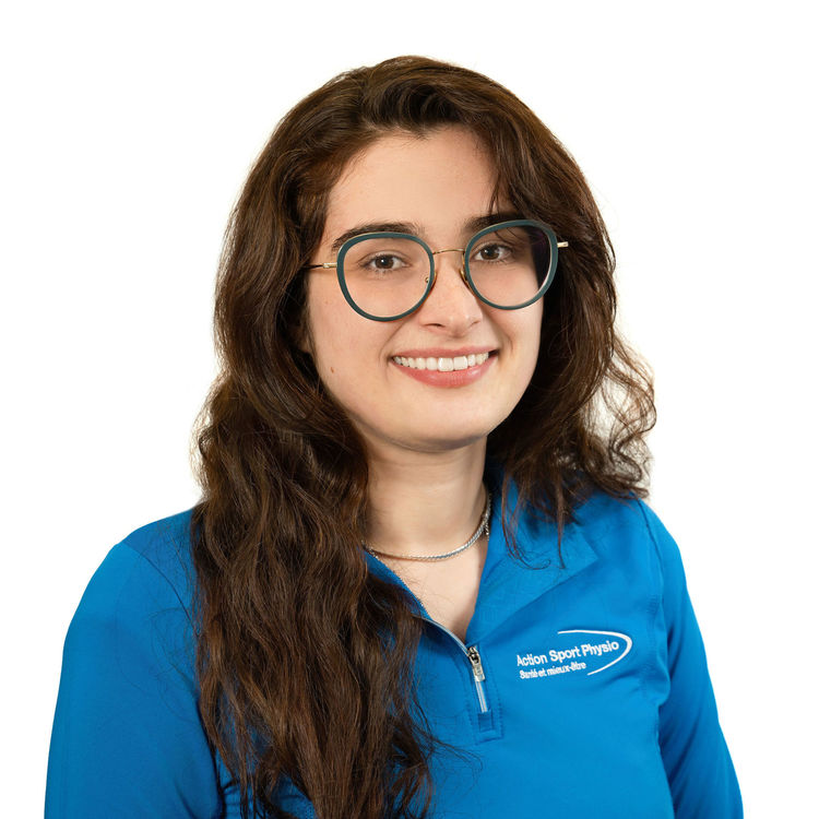 Picture of Cassandra Makaroff occupational therapist at the Action Sports Physio Rivière-des-Prairies clinic
