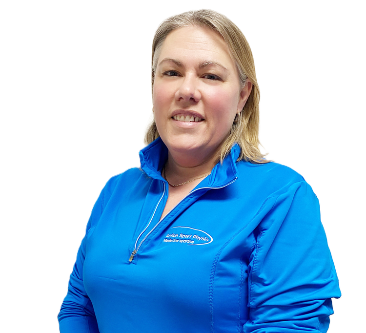 Picture of Mélanie Lévesque Receptionist at the Action Sport Physio Valleyfield and Île Perrot clinics