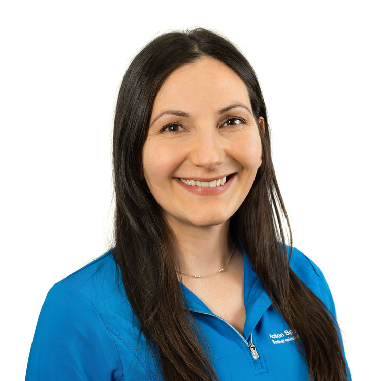 Picture of Stephanie Tomasino Physiotherapist at the Action Sport Physio Rivière-des-Prairies clinic