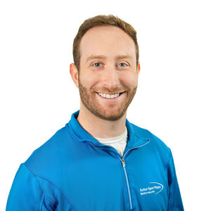 Picture of Dylan Kerr physiotherapist at the Action Sports Physio West Island clinic