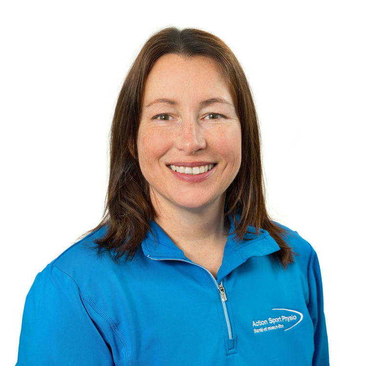 Photo de Sylvie Marchand Physiothérapeute à la clinique Action Sports Physio West Island