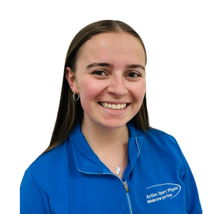 Picture of Alexia Brodeur receptionist at the Action Sports Physio Saint-Eustache clinic