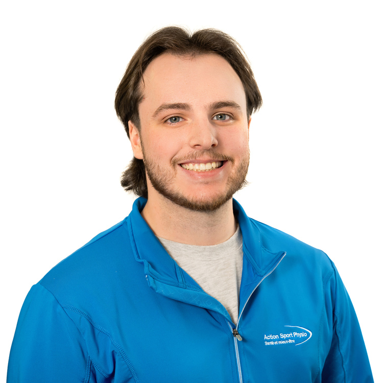 Photo d'Harrison Correia ergothérapeute à la clinique Action Sport Physio Boisbriand