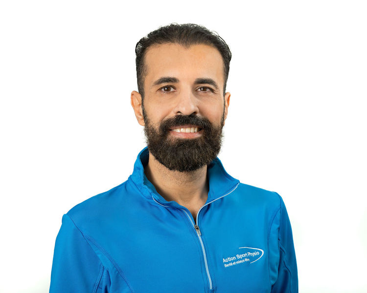 Photo de Bishoy Bedier physiothérapeute à la clinique Action Sport Physio West Island