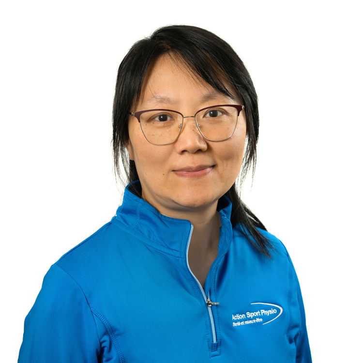 Picture of Xiao Lan acupuncturist at the Action Sports Physio Verdun clinic