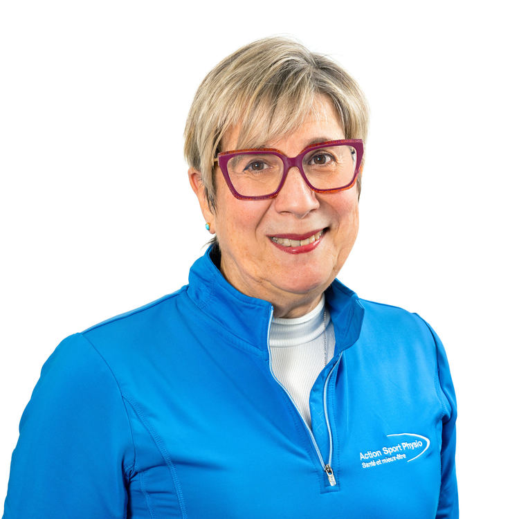 Picture of Lora Bracci physiotherapist at the Action Sports Physio Boisbriand clinic