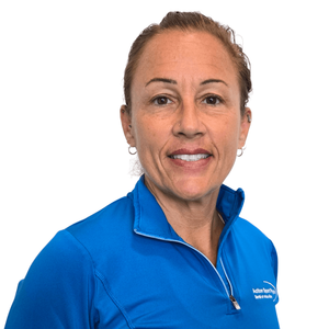 Photo d'Isabelle Fontaine massothérapeute à la clinique Action Sport Physio Saint-Bruno.