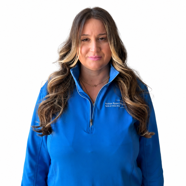Picture of Vicky Mansour massage therapist at the Action Sports Physio Montreal East End clinic