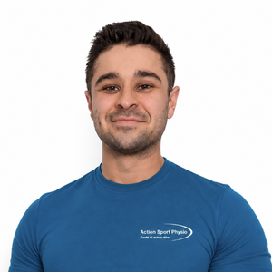 Photo de Hugo Dionne-Paquin masso-kinesithérapeute et orthothérapeute à la clinique Action Sport Physio Saint-Eustache
