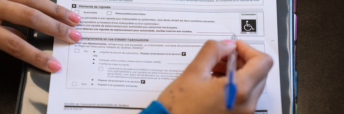 Disabled Parking Permit Application