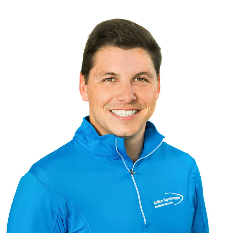 Picture of Charles-Antoine Gagné Physiotherapist at the Action Sports Physio Valleyfield clinic