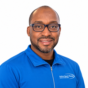 Photo de Darly Robert Cham propriétaire à la clinique Action Sport Physio Cabrini