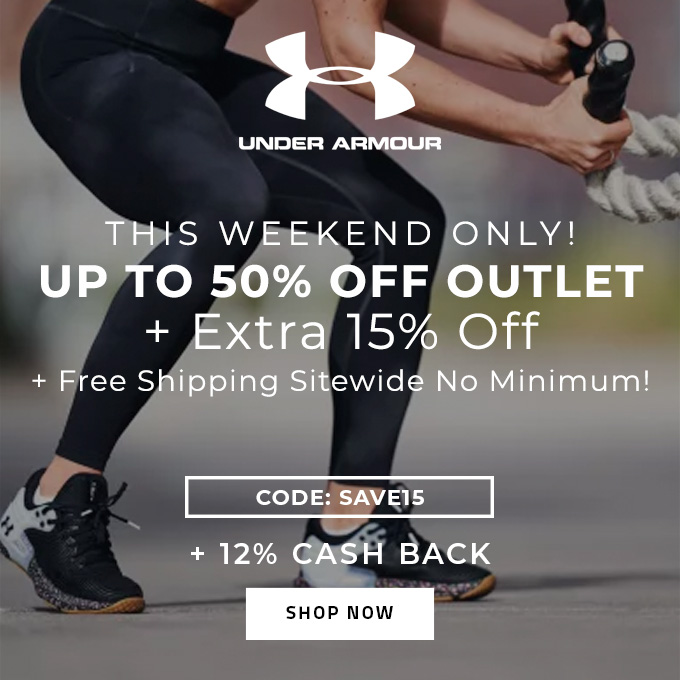 15 off under armour