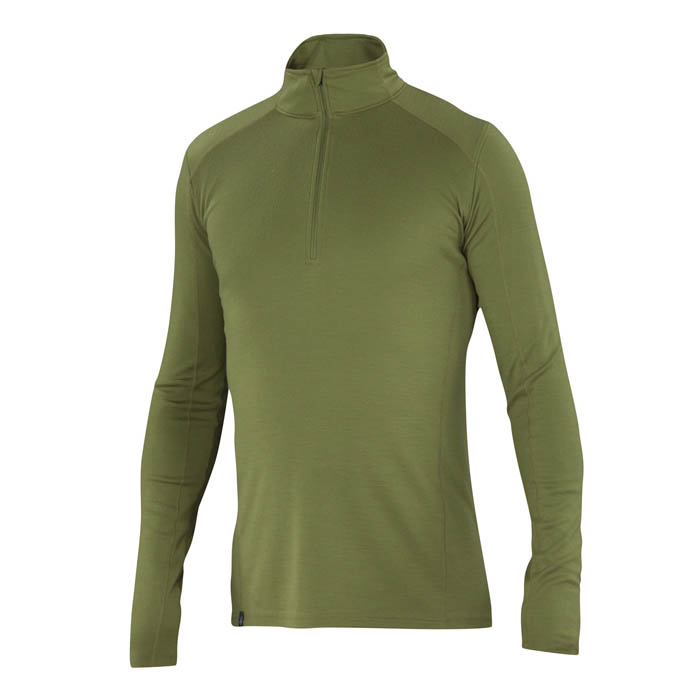 Ibex Woolies Crew and Zip T-Neck