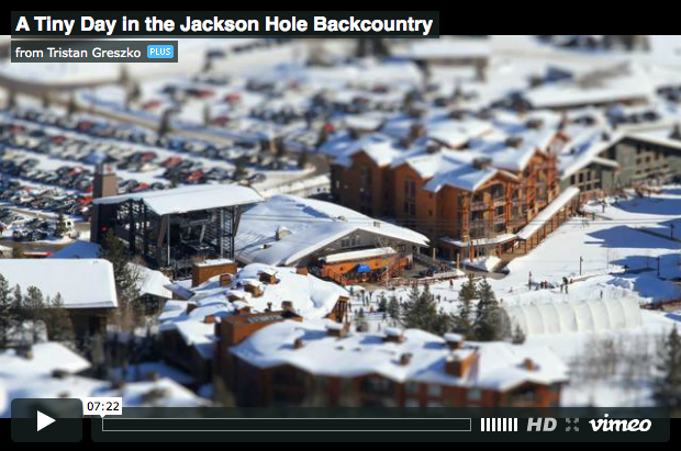 A Tiny Day In The Jackson Hole Backcountry