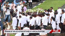 Sri Lanka bids farewell to �Queen of Sinhala Cinema,� Malini Fonseka (English)