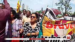 Retired War Heroes stage protest at Parliament Roundabout (English)