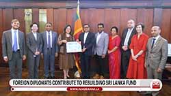 Diplomatic community in Sri Lanka donates Rs. 3.6 mln to 'Rebuilding Sri Lanka' fund (English)