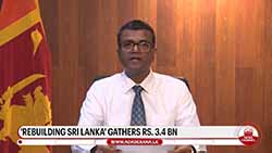 Donors from 40 countries contribute to 'Rebuilding Sri Lanka Fund' (English)