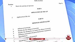 Justice Minister invites public to share views on proposed new Anti-Terrorism Bill (English)