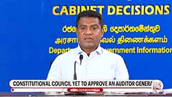 Cabinet Spokesman confirms CC rejected President's nominations for Auditor General (English)