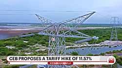 CEB proposes 11.57% electricity tariff hike for first quarter of 2026 (English)